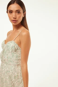 MISA Los Angeles MARINA DRESS Dewdropeyelet Fashion