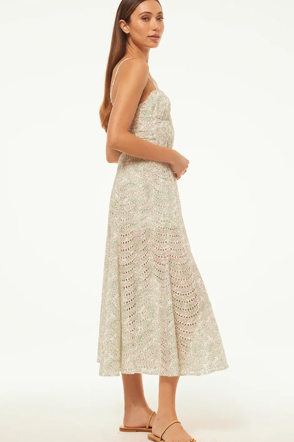 MISA Los Angeles MARINA DRESS Dewdropeyelet Fashion