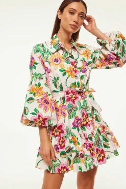 MISA Los Angeles MARTINA DRESS Floraexoticapoplin Discount