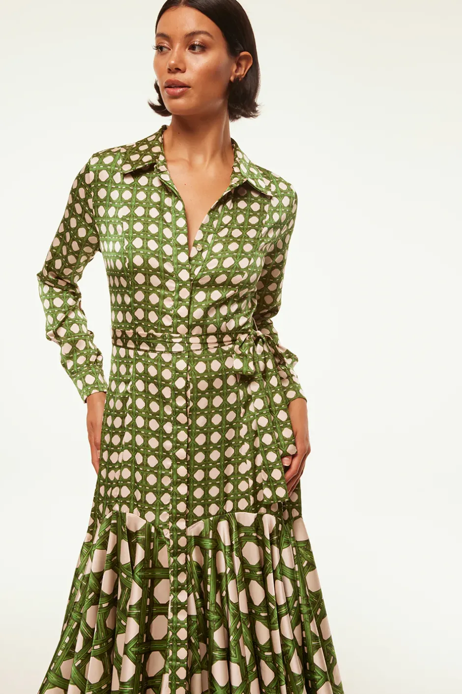 MISA Los Angeles MARTINE DRESS Rattantilemix Best