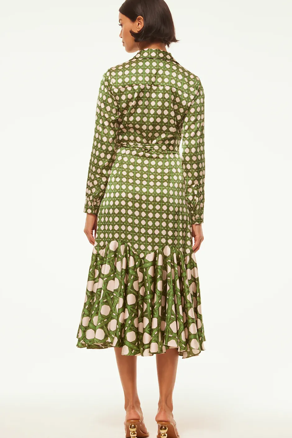 MISA Los Angeles MARTINE DRESS Rattantilemix Best