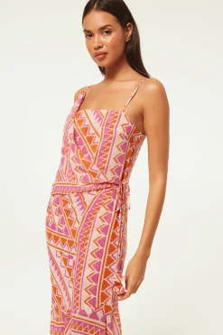 MISA Los Angeles MAYE DRESS Aperolgeo Fashion