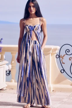 MISA Los Angeles MAYTE TOP Stripedinstinct Outlet