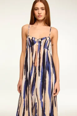 MISA Los Angeles MAYTE TOP Stripedinstinct Outlet