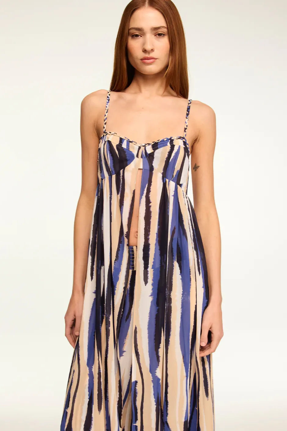 MISA Los Angeles MAYTE TOP Stripedinstinct Outlet