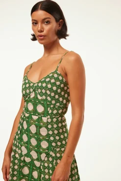 MISA Los Angeles MILA DRESS Rattantilemix Sale