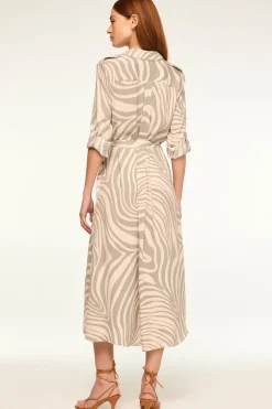 MISA Los Angeles MONTANA DRESS Abstractzebra Best