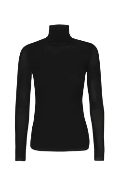 MISA Los Angeles NADJA MESH TOP Black Hot