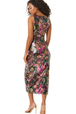 MISA Los Angeles NAKIA DRESS Floragroovesequin Online