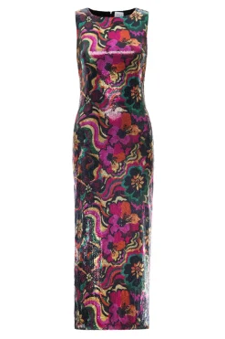MISA Los Angeles NAKIA DRESS Floragroovesequin Online