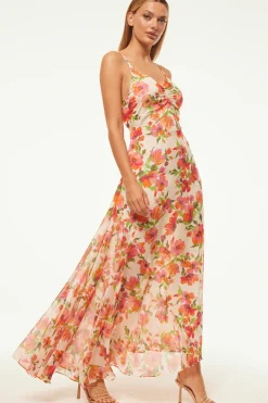 MISA Los Angeles NEGINE DRESS Palmareibloomsmix Discount
