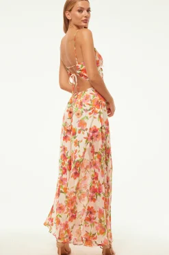 MISA Los Angeles NEGINE DRESS Palmareibloomsmix Discount