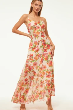MISA Los Angeles NEGINE DRESS Palmareibloomsmix Discount