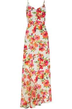 MISA Los Angeles NEGINE DRESS Palmareibloomsmix Discount