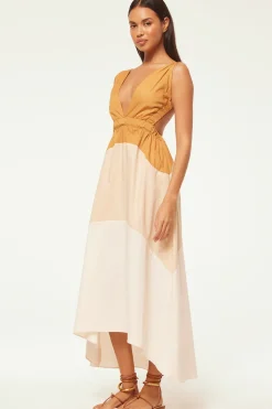 MISA Los Angeles NIA DRESS Stretchpoplinmix Sale