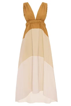 MISA Los Angeles NIA DRESS Stretchpoplinmix Sale