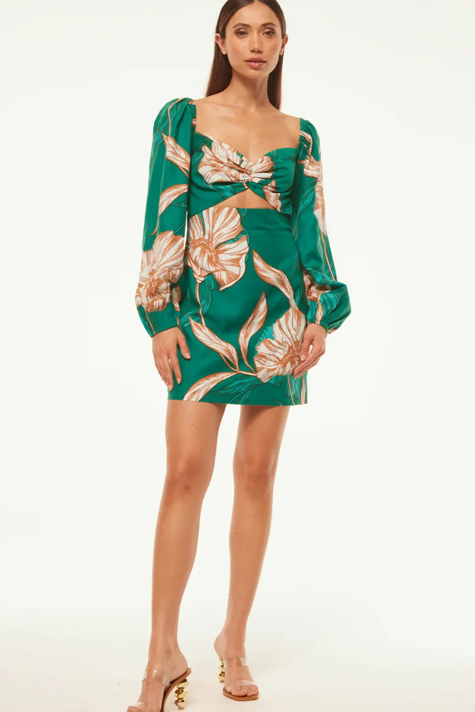 MISA Los Angeles NINA DRESS Cartagenaflora Clearance