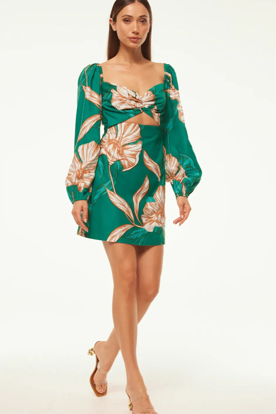 MISA Los Angeles NINA DRESS Cartagenaflora Clearance