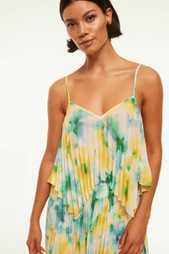 MISA Los Angeles NOEMI TOP Citronwatercolor Fashion