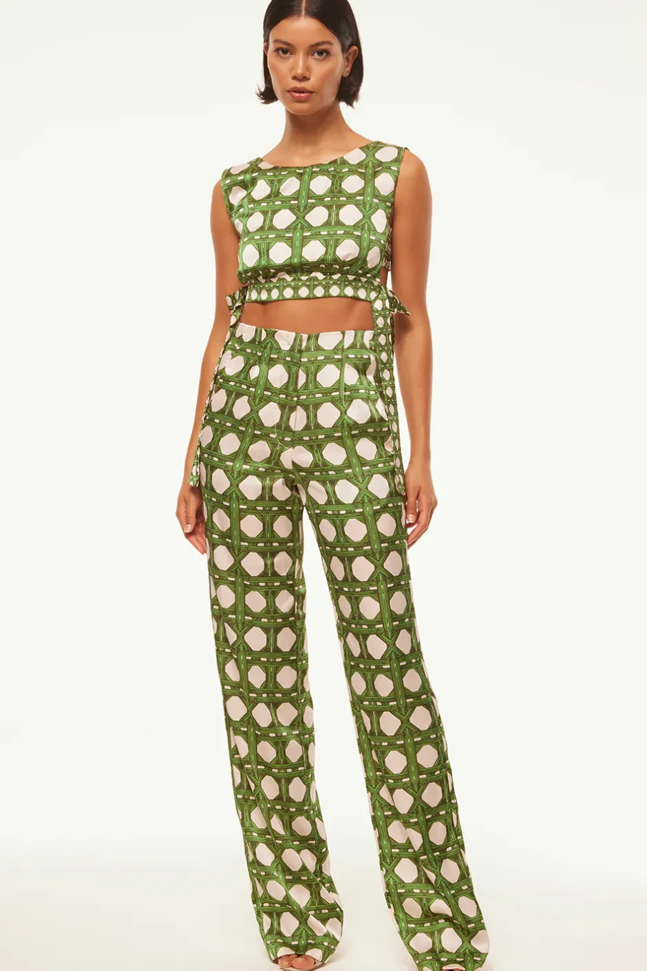 MISA Los Angeles OLENA TOP Rattantilemix New