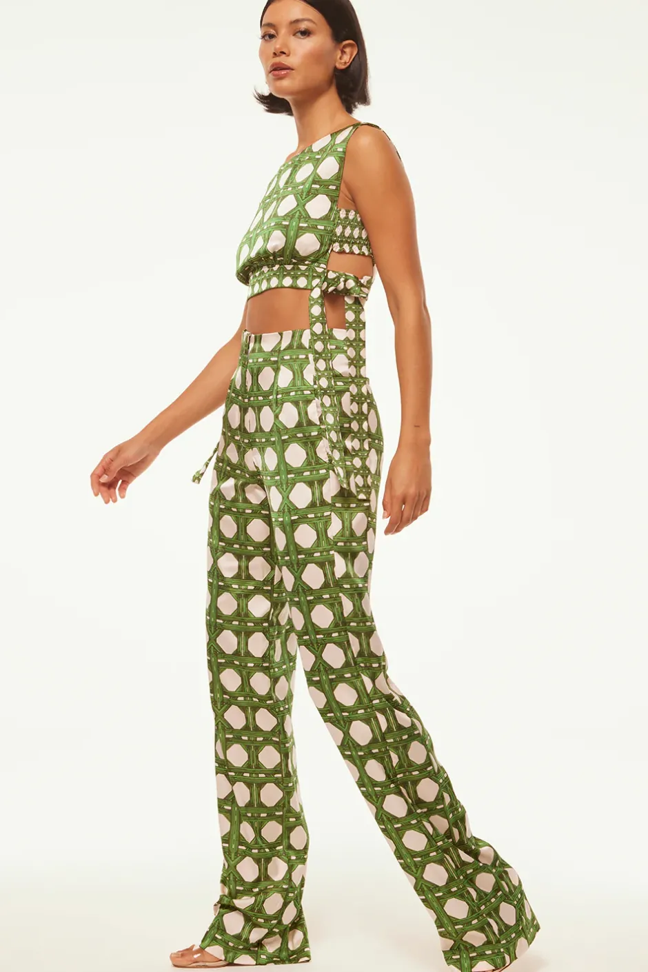 MISA Los Angeles OLENA TOP Rattantilemix New