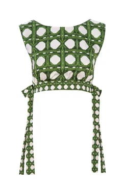 MISA Los Angeles OLENA TOP Rattantilemix New