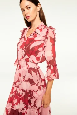 MISA Los Angeles PAMELINA DRESS Florarosada Clearance