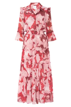 MISA Los Angeles PAMELINA DRESS Florarosada Clearance