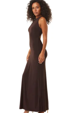 MISA Los Angeles PARGOL DRESS Espresso Outlet