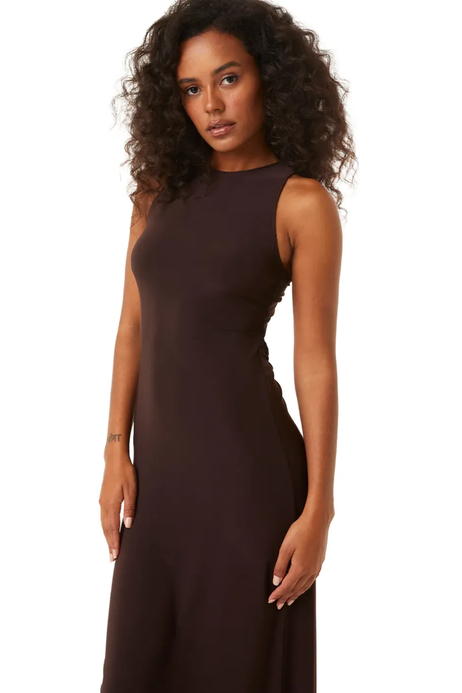 MISA Los Angeles PARGOL DRESS Espresso Outlet