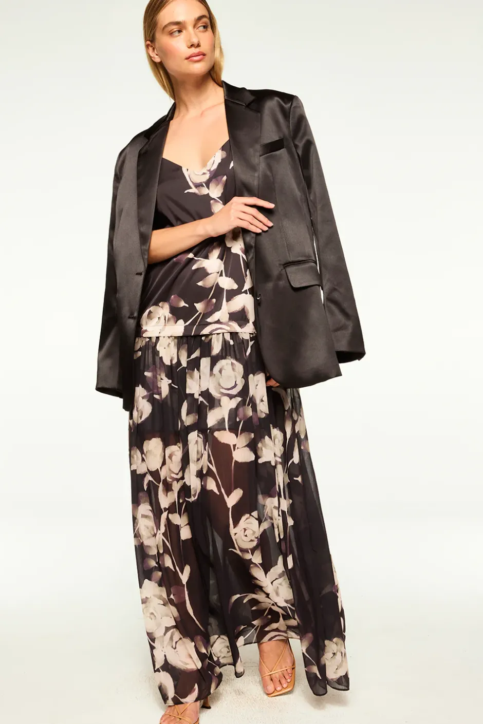 MISA Los Angeles PAULINE DRESS Fadedrosemix Online