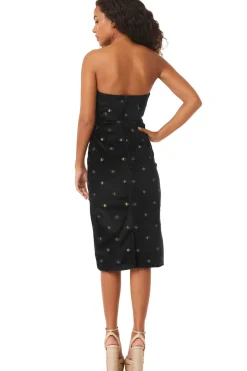 MISA Los Angeles PERRIN DRESS Black Outlet