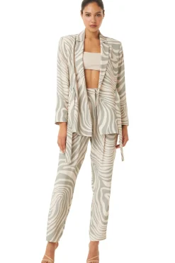 MISA Los Angeles PERRY PANT Abstractzebra Fashion