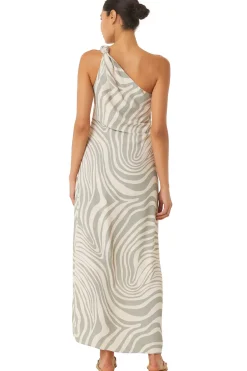 MISA Los Angeles PERSEPHONE DRESS Abstractzebra Discount