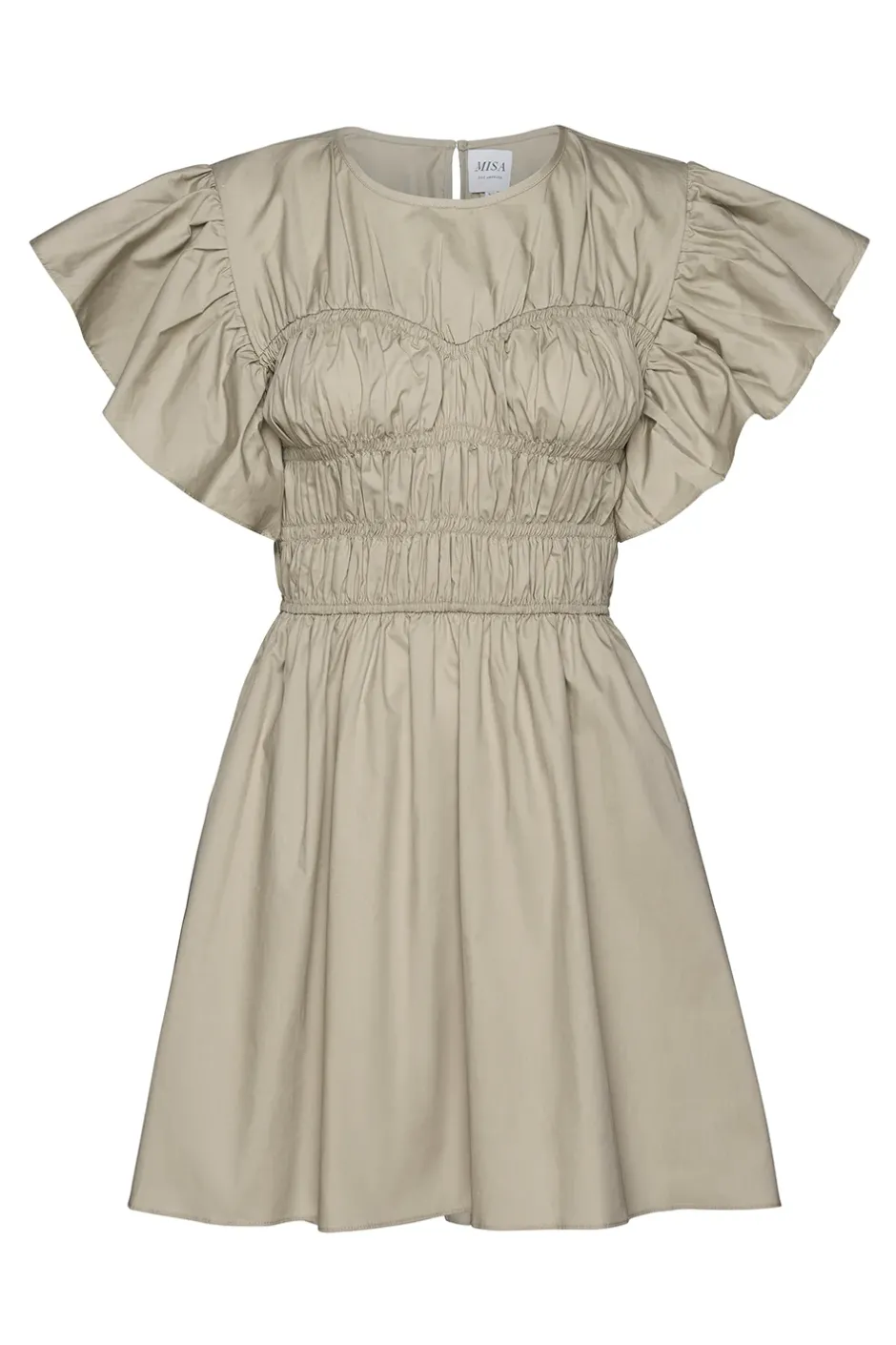 MISA Los Angeles RADHA DRESS Sandsolidpoplin Outlet