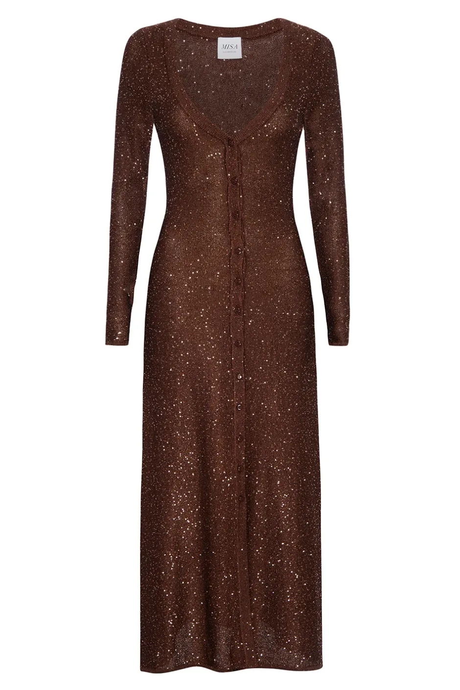 MISA Los Angeles RAFAEL CARDIGAN Chocolateshimmer Online
