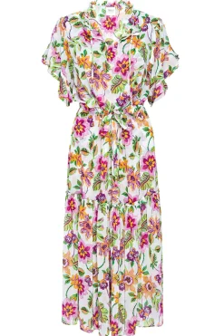 MISA Los Angeles RANJANA DRESS Floraexoticachiffon Sale