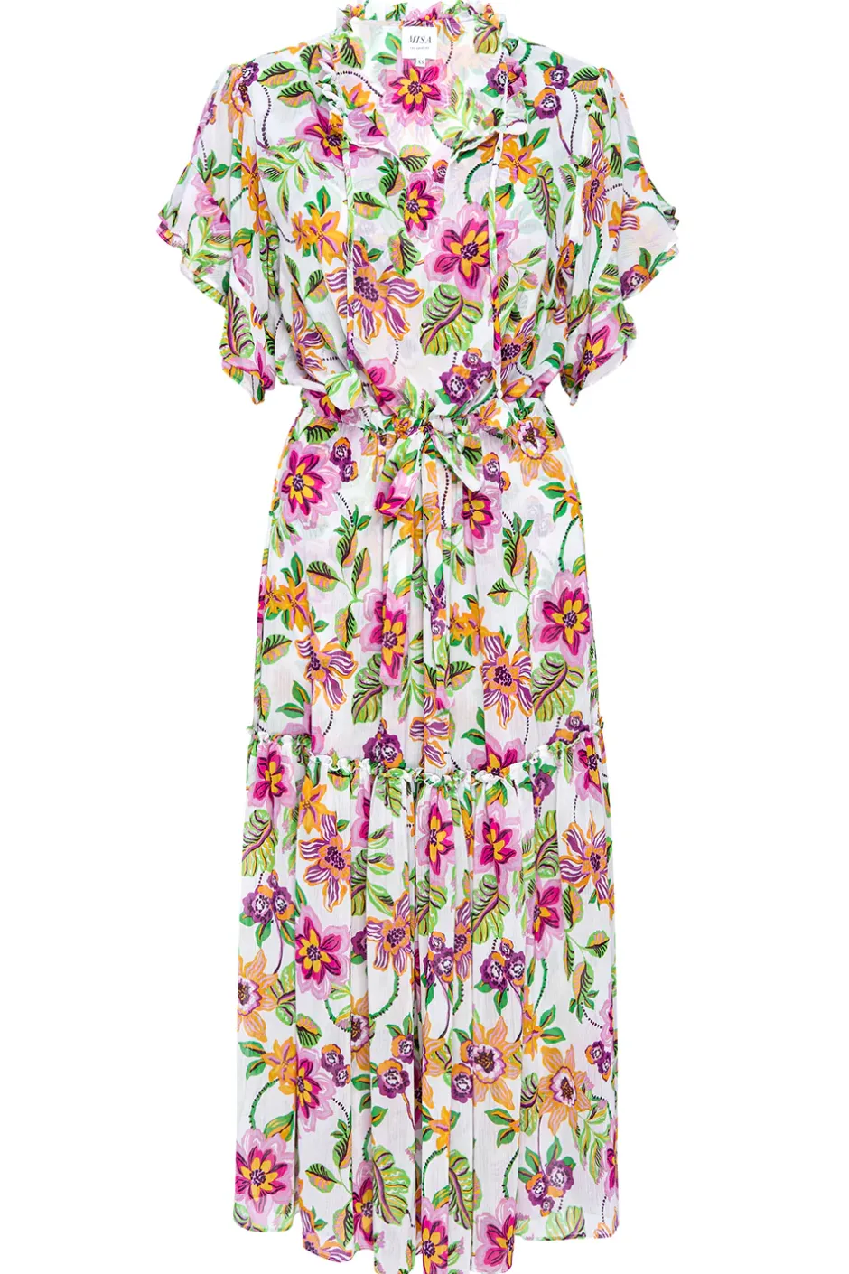 MISA Los Angeles RANJANA DRESS Floraexoticachiffon Sale