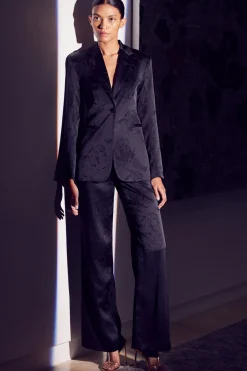 MISA Los Angeles REMI PANT Blackjacquard Fashion