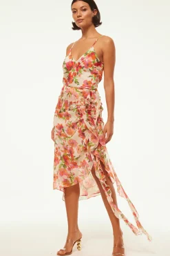 MISA Los Angeles RENA TOP Palmareibloomssatin Clearance