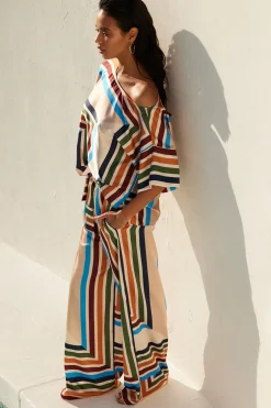 MISA Los Angeles RESHMA PANT Sanmiguelstripe Outlet