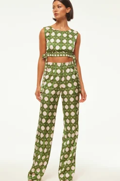 MISA Los Angeles RITA PANT Rattantile Clearance