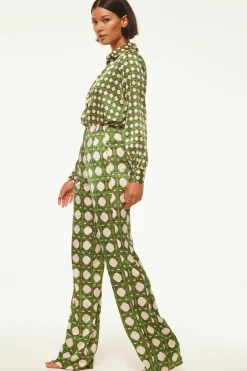 MISA Los Angeles RITA PANT Rattantile Clearance