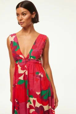 MISA Los Angeles ROSALIA DRESS Florarosada New