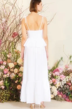 MISA Los Angeles ROSIE DRESS White Hot