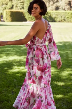 MISA Los Angeles SABRINA DRESS Gardenfuchsia Clearance