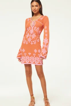 MISA Los Angeles SAHAR DRESS Pinkflorasantiago Hot