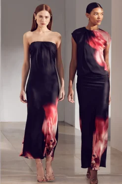 MISA Los Angeles SIERRA SKIRT Midnightorchid Fashion