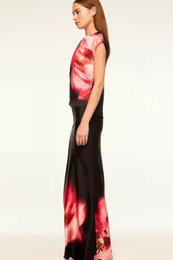 MISA Los Angeles SIERRA SKIRT Midnightorchid Fashion