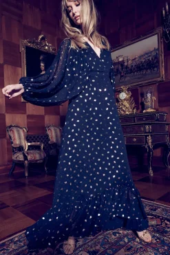 MISA Los Angeles SIGRID DRESS Diamondclipdot Hot